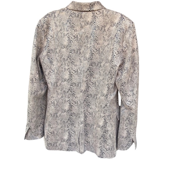 Blank NYC Anniversary Pink Snake Skin Blazer - Picture 5 of 9
